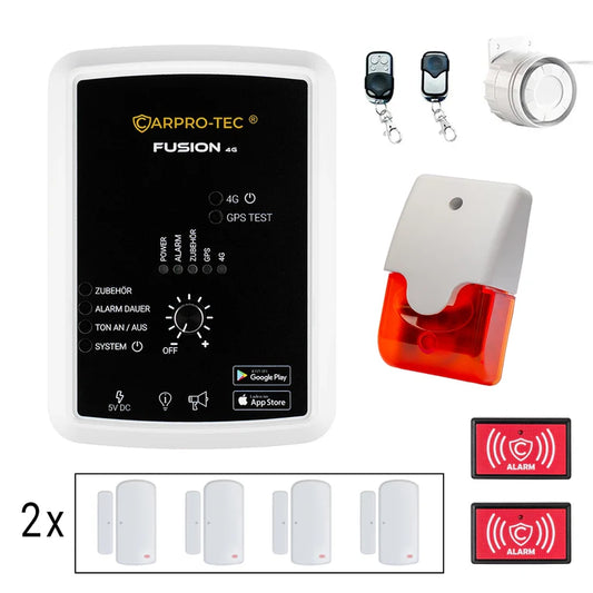 CarProtec Camper Plus inkl. Türkontakten und Sirene